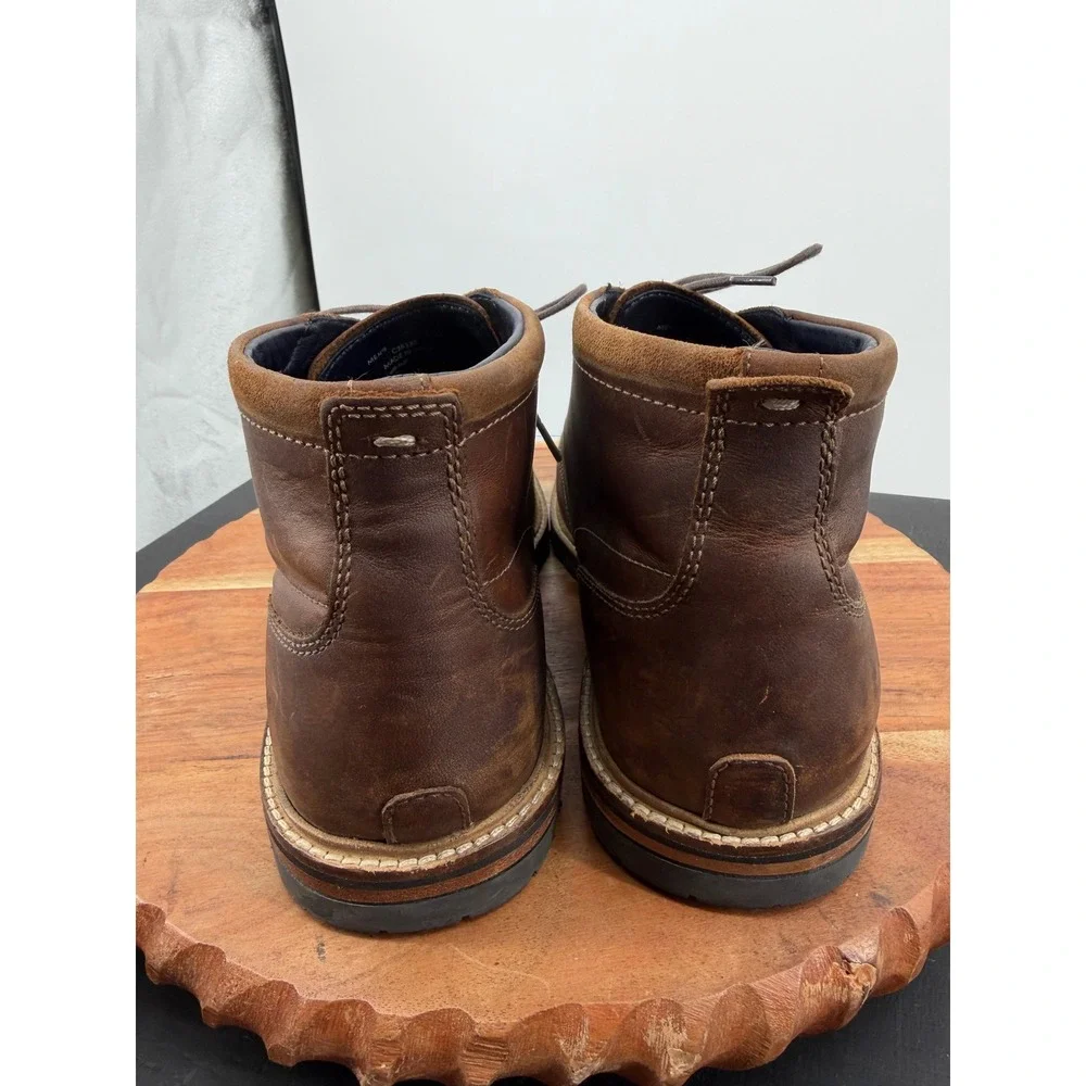 Cole Haan Ripley Grand Chukka Boots Mens 9.5 Brown Leather Lug Sole C28335